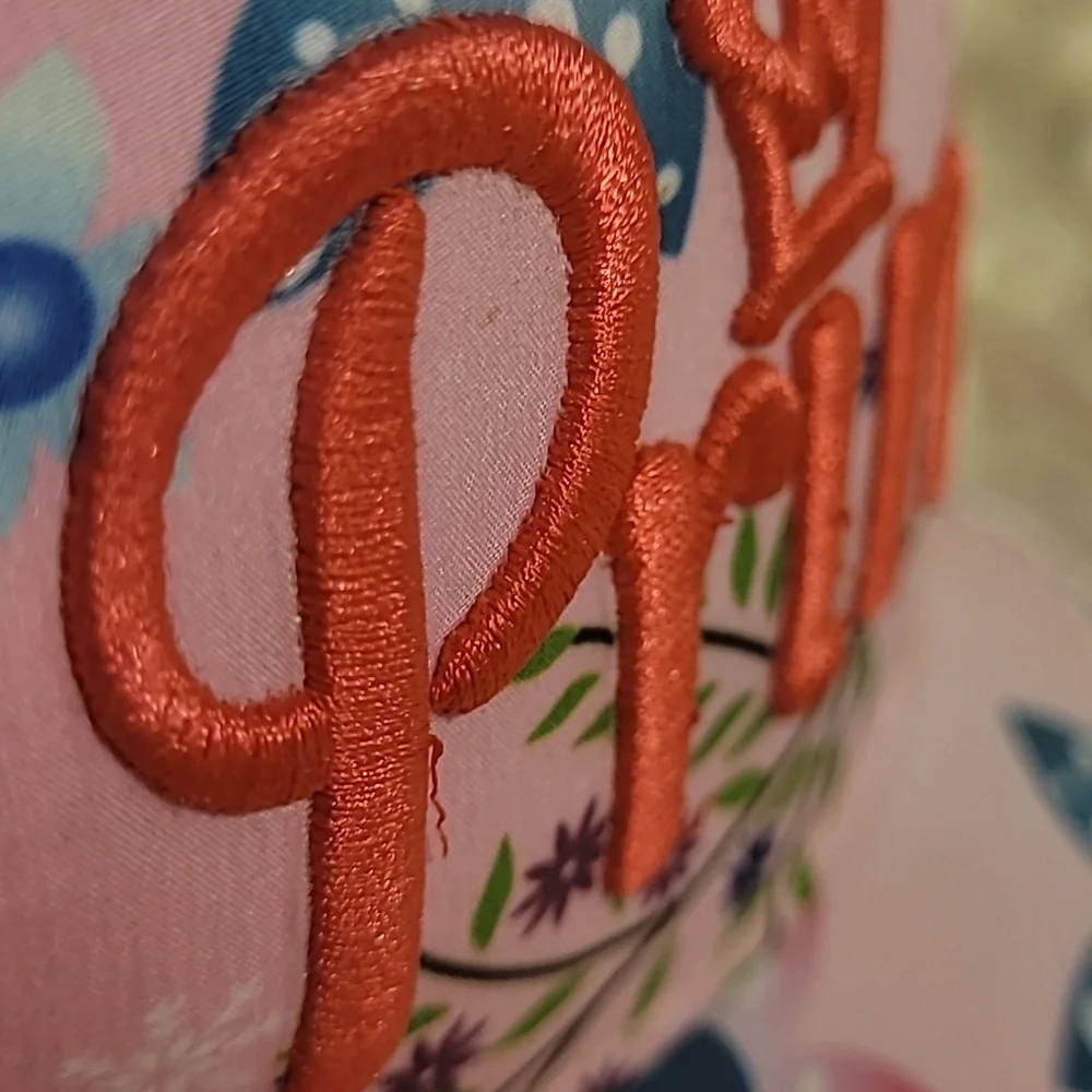 Princess Cap / Hat Pink Girls Baseball Cap